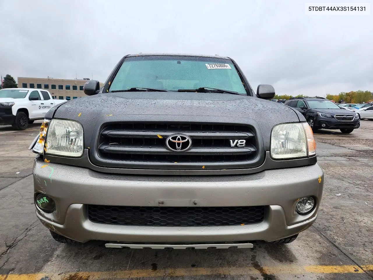 2003 TOYOTA SEQUOIA VIN 5TDBT44AX3S154131 — фото 5