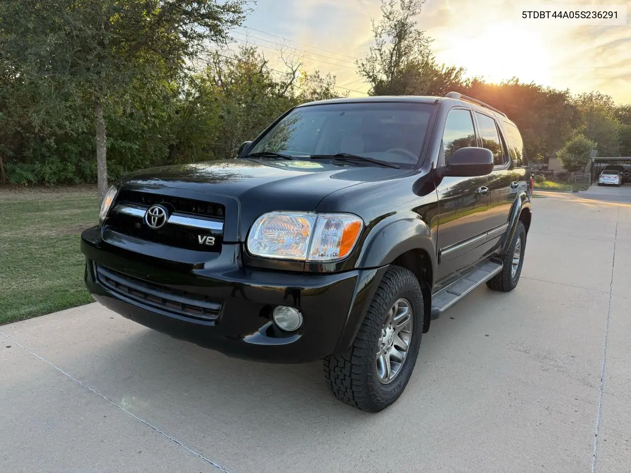 2005 TOYOTA SEQUOIA VIN 5TDBT44A05S236291 — фото 2