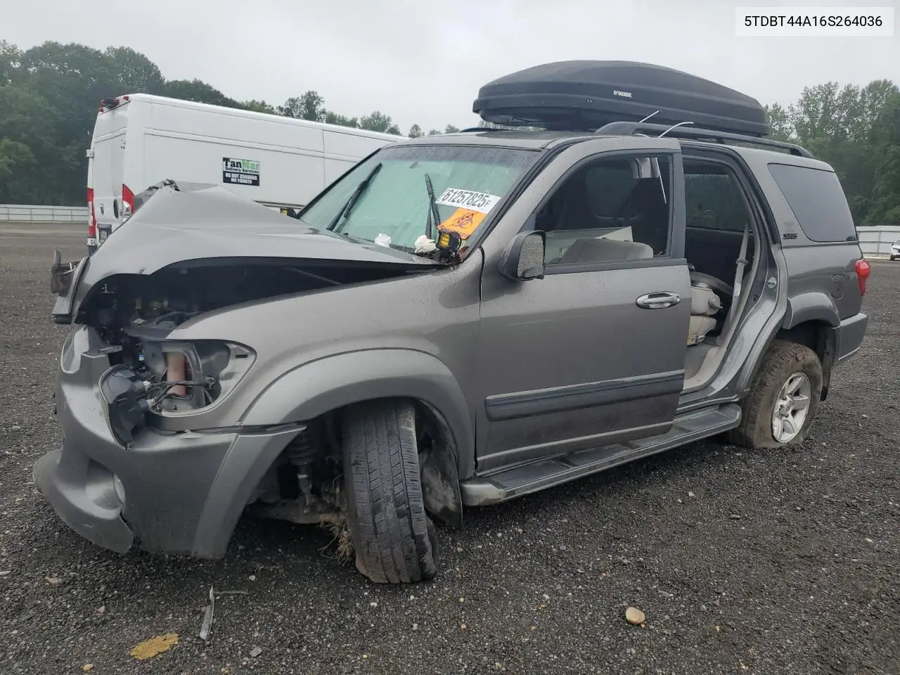 TOYOTA SEQUOIA 2006, VIN 5TDBT44A16S264036