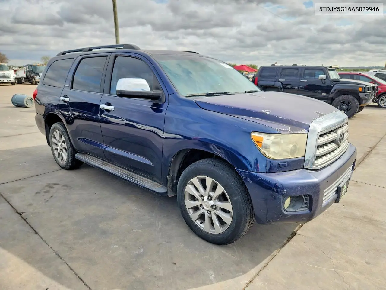 2010 TOYOTA SEQUOIA VIN 5TDJY5G16AS029946 — фото 4