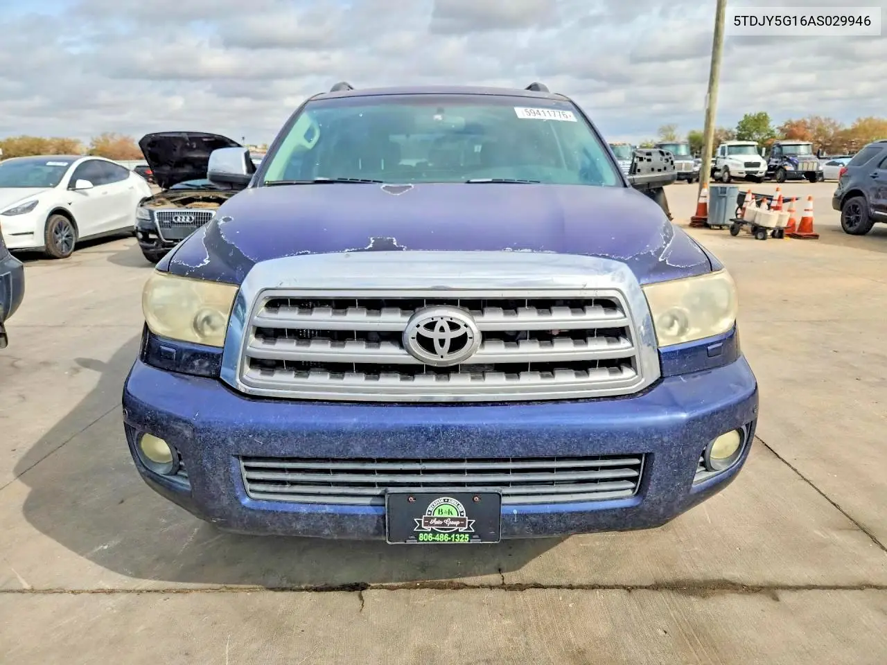 2010 TOYOTA SEQUOIA VIN 5TDJY5G16AS029946 — фото 5