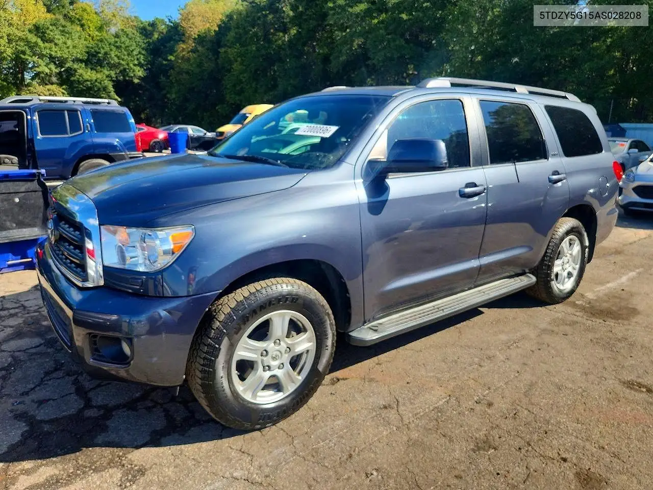TOYOTA SEQUOIA 2010, VIN 5TDZY5G15AS028208