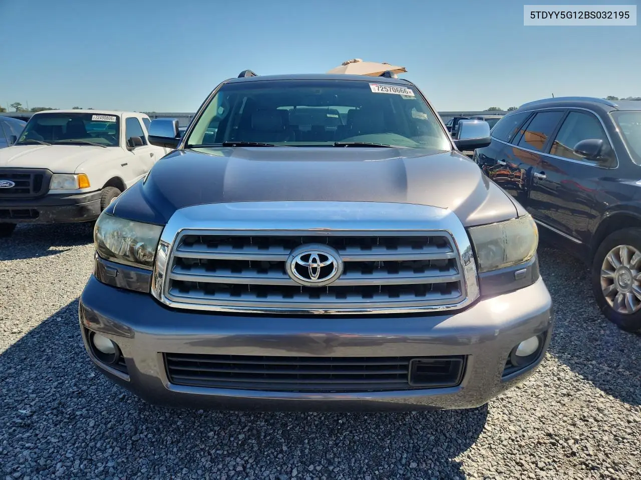 2011 TOYOTA SEQUOIA VIN 5TDYY5G12BS032195 — фото 5