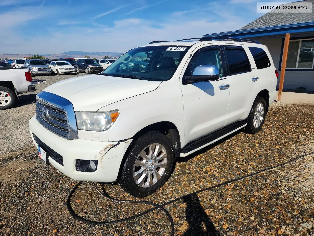TOYOTA SEQUOIA 2012, VIN 5TDDY5G13CS068445