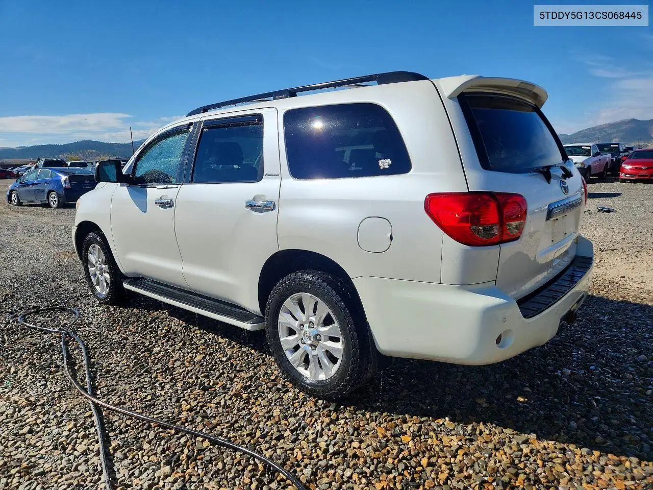 2012 TOYOTA SEQUOIA VIN 5TDDY5G13CS068445 — фото 2