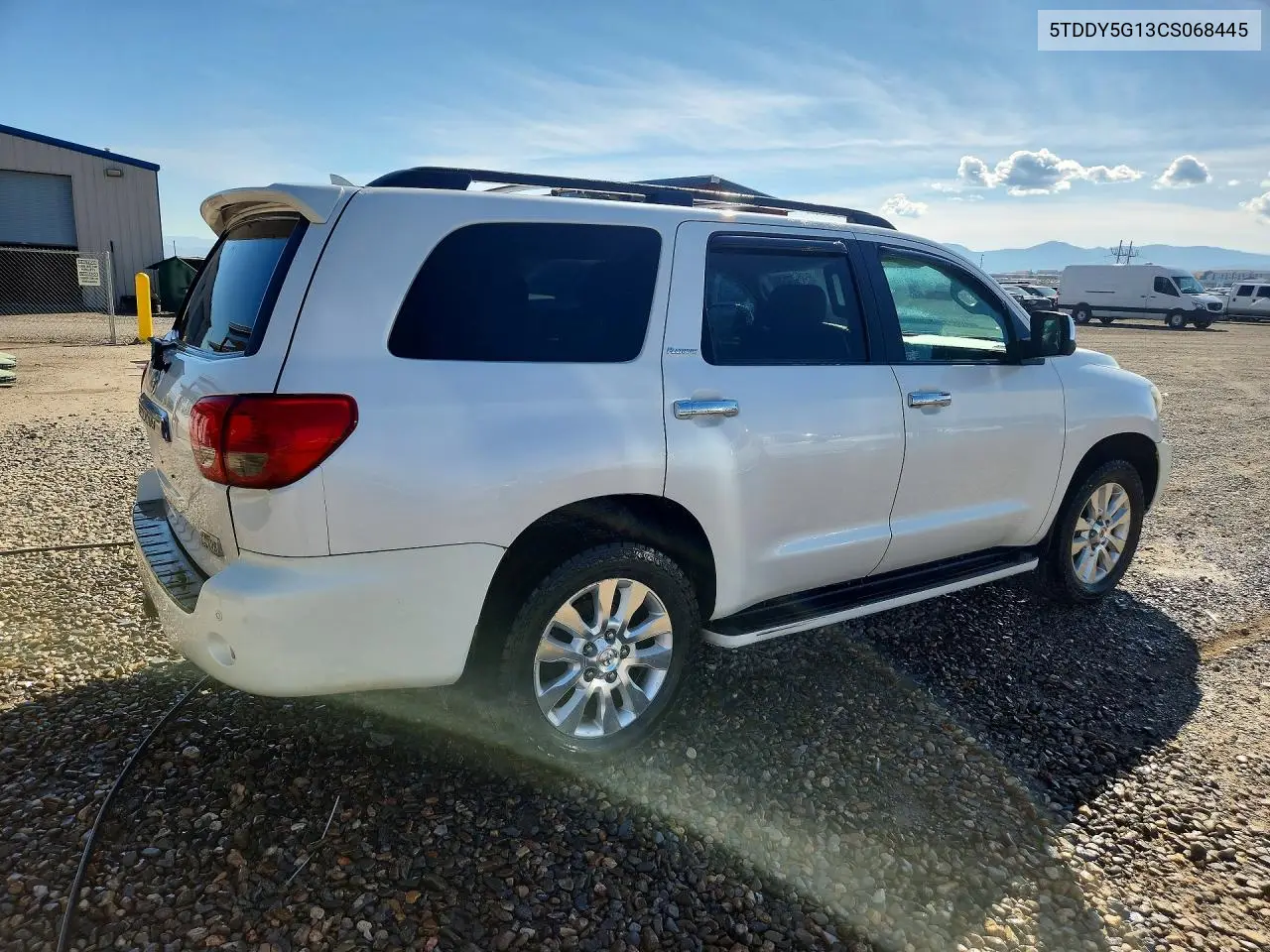 2012 TOYOTA SEQUOIA VIN 5TDDY5G13CS068445 — фото 3
