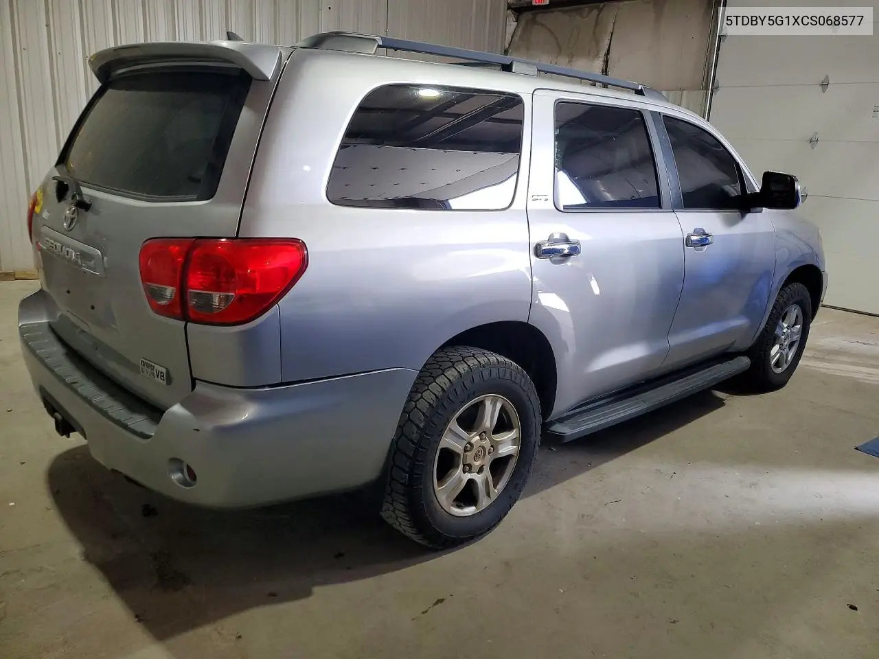 2012 TOYOTA SEQUOIA VIN 5TDBY5G1XCS068577 — фото 3