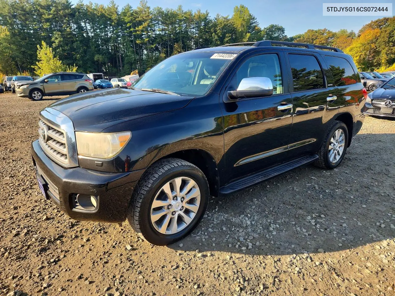 TOYOTA SEQUOIA 2012, VIN 5TDJY5G16CS072444