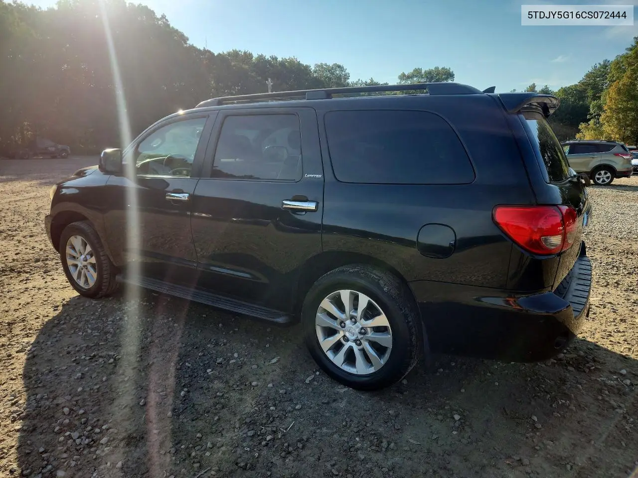 2012 TOYOTA SEQUOIA VIN 5TDJY5G16CS072444 — фото 2