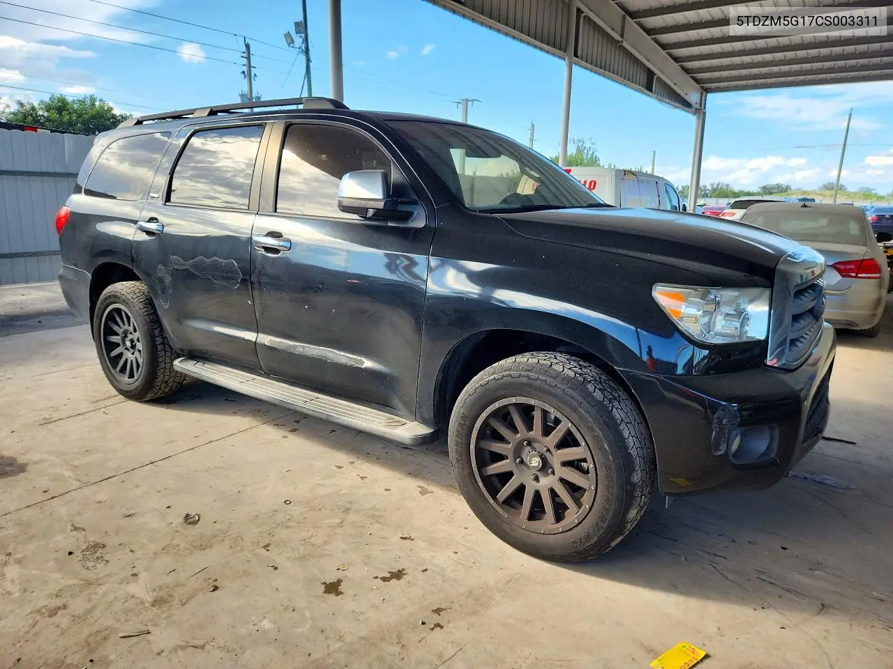 2012 TOYOTA SEQUOIA VIN 5TDZM5G17CS003311 — фото 4