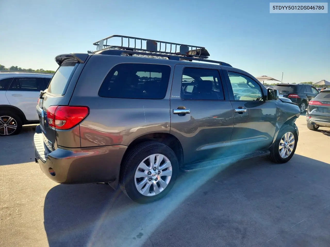 2013 TOYOTA SEQUOIA VIN 5TDYY5G12DS046780 — фото 3