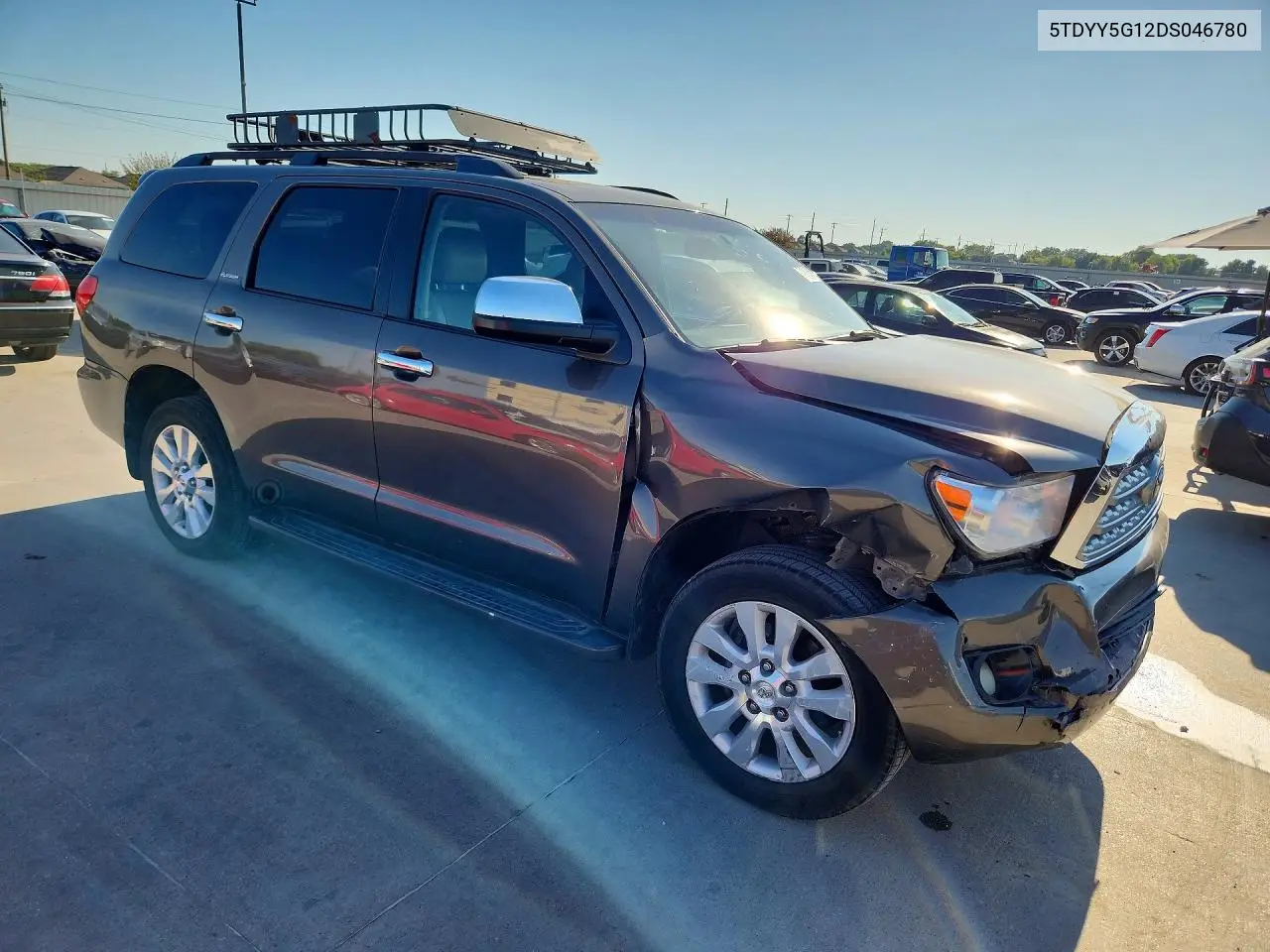 2013 TOYOTA SEQUOIA VIN 5TDYY5G12DS046780 — фото 4