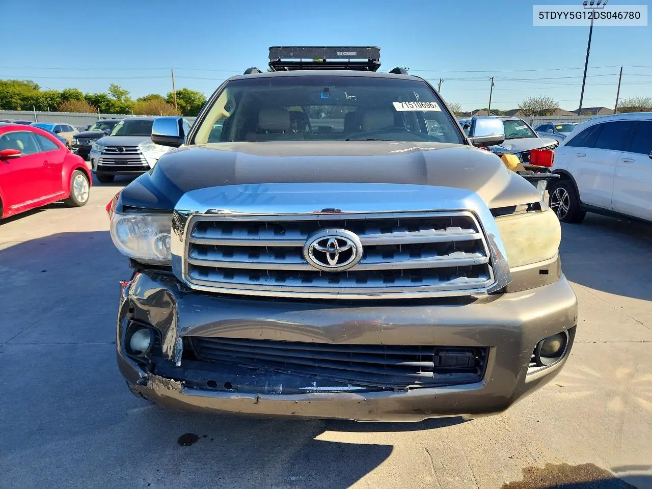 2013 TOYOTA SEQUOIA VIN 5TDYY5G12DS046780 — фото 5