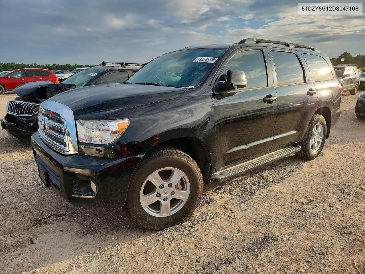 TOYOTA SEQUOIA 2013, VIN 5TDZY5G12DS047108