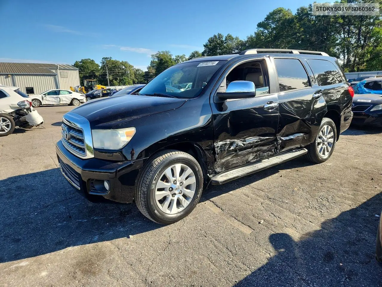 TOYOTA SEQUOIA 2015, VIN 5TDKY5G19FS060362