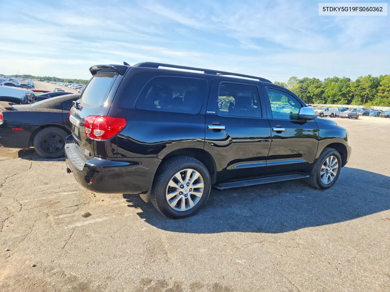 2015 TOYOTA SEQUOIA VIN 5TDKY5G19FS060362 — фото 3