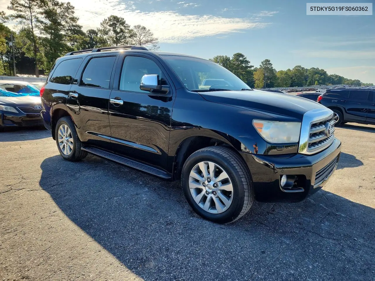 2015 TOYOTA SEQUOIA VIN 5TDKY5G19FS060362 — фото 4
