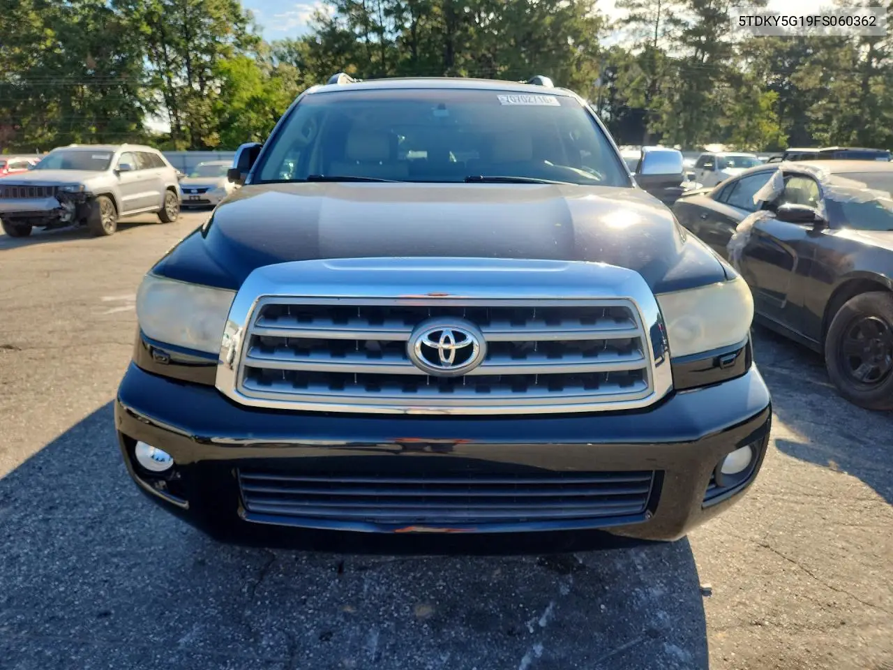 2015 TOYOTA SEQUOIA VIN 5TDKY5G19FS060362 — фото 5