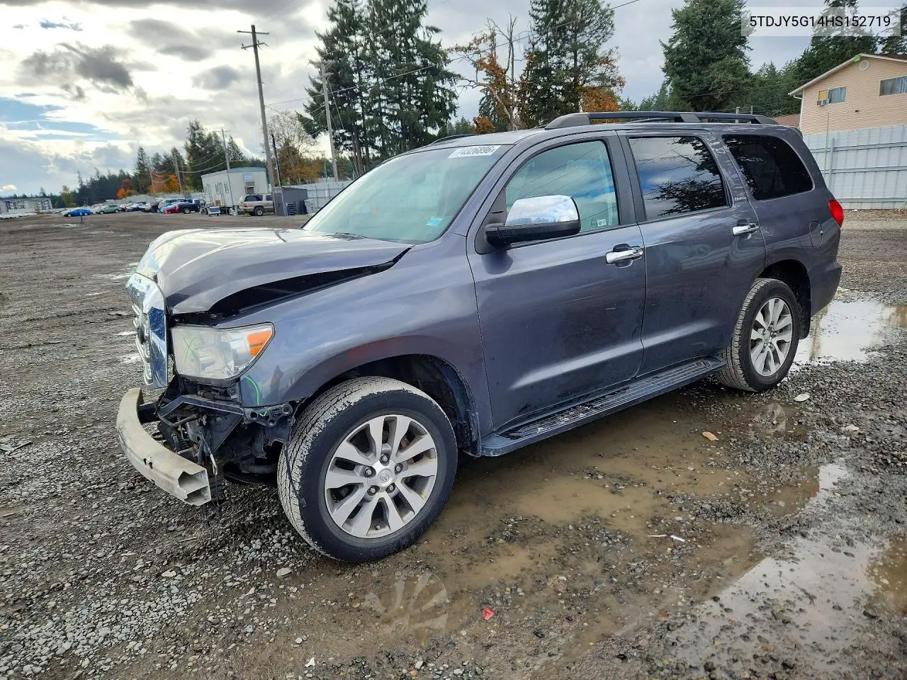 TOYOTA SEQUOIA 2017, VIN 5TDJY5G14HS152719