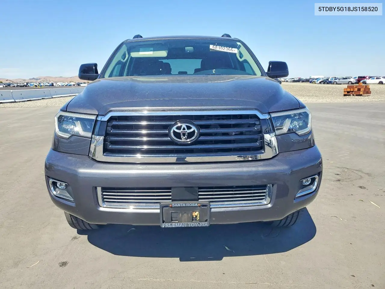 2018 TOYOTA SEQUOIA VIN 5TDBY5G18JS158520 — фото 5