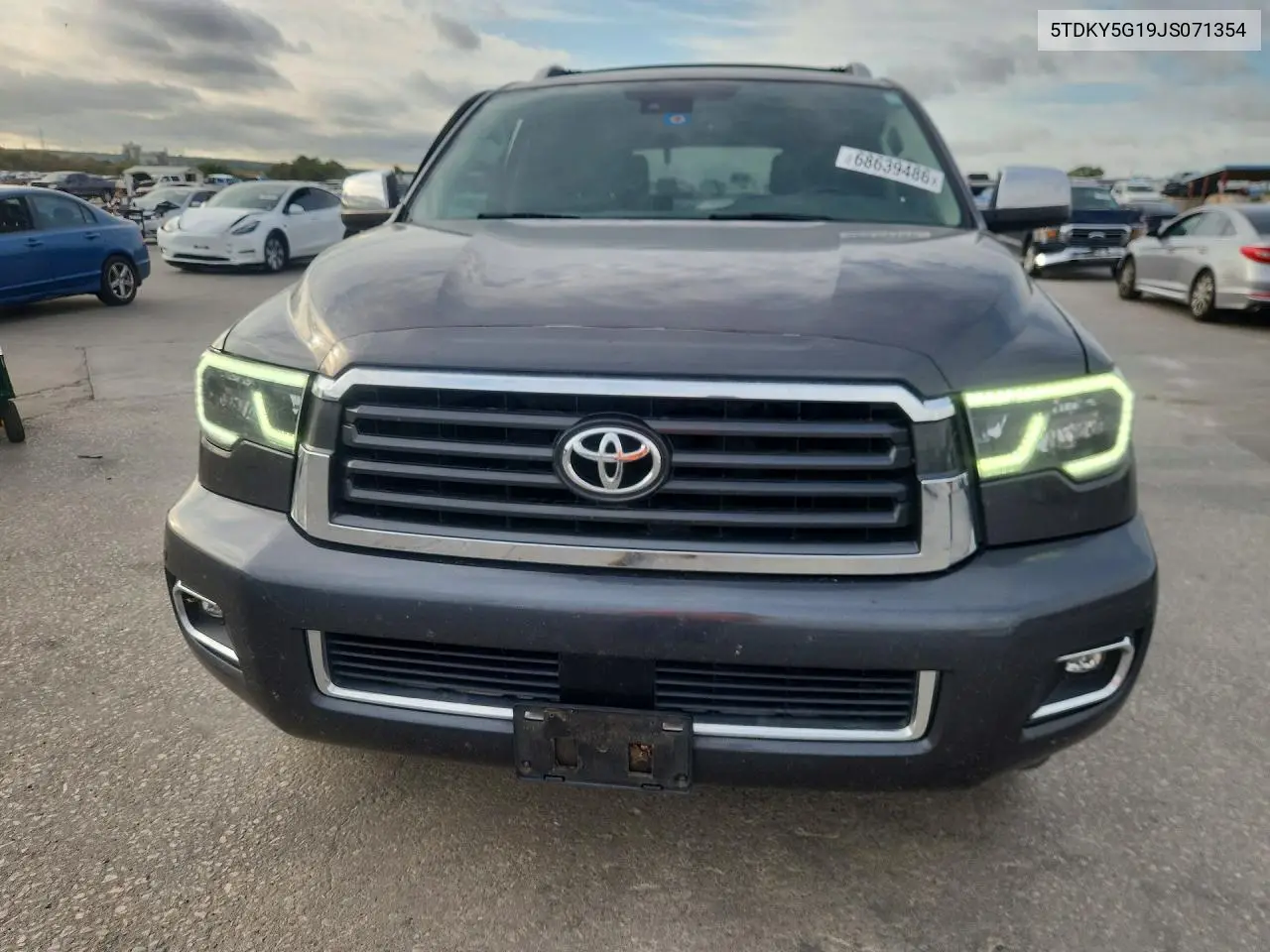 2018 TOYOTA SEQUOIA VIN 5TDKY5G19JS071354 — фото 5