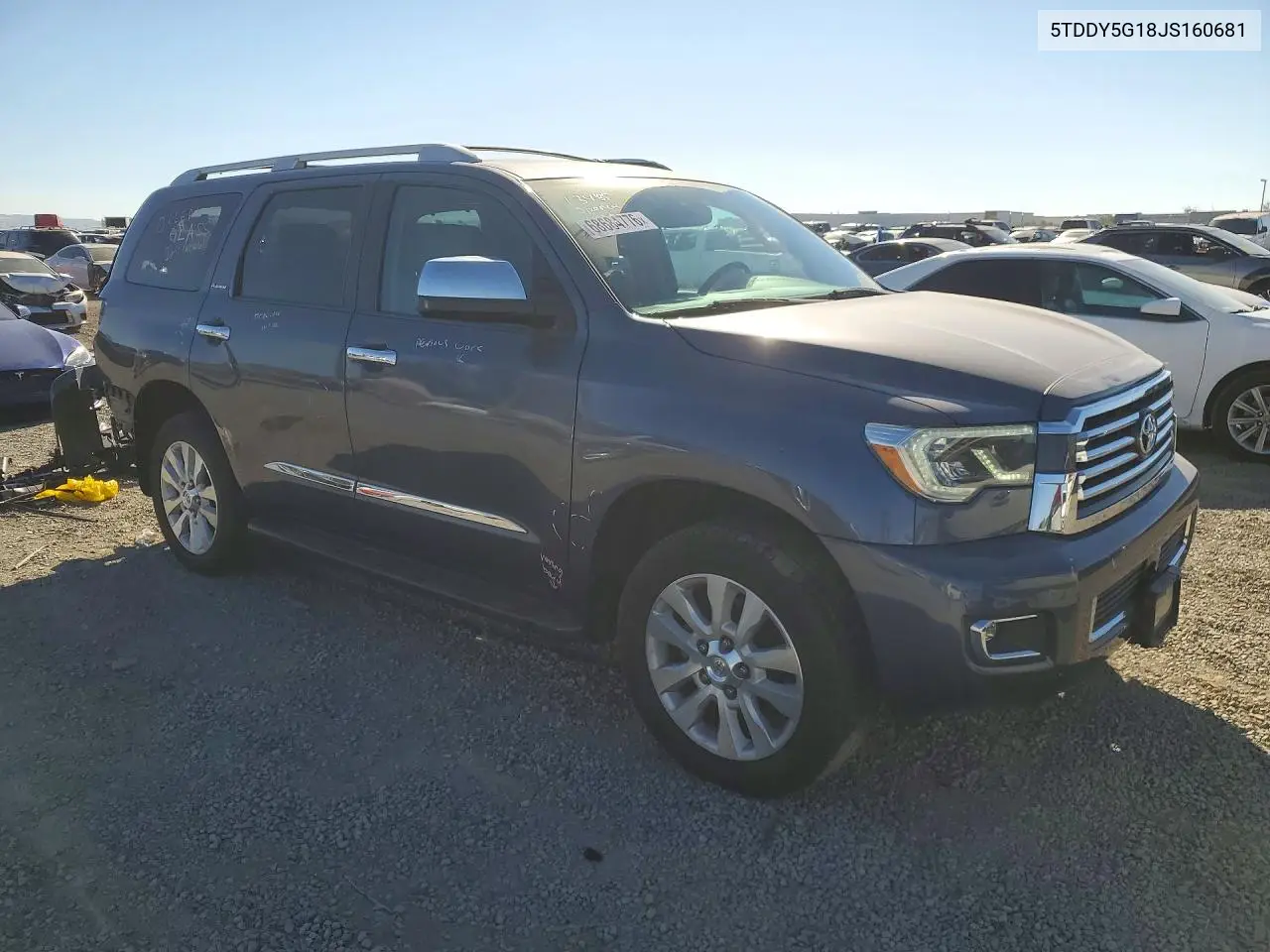 2018 TOYOTA SEQUOIA VIN 5TDDY5G18JS160681 — фото 4