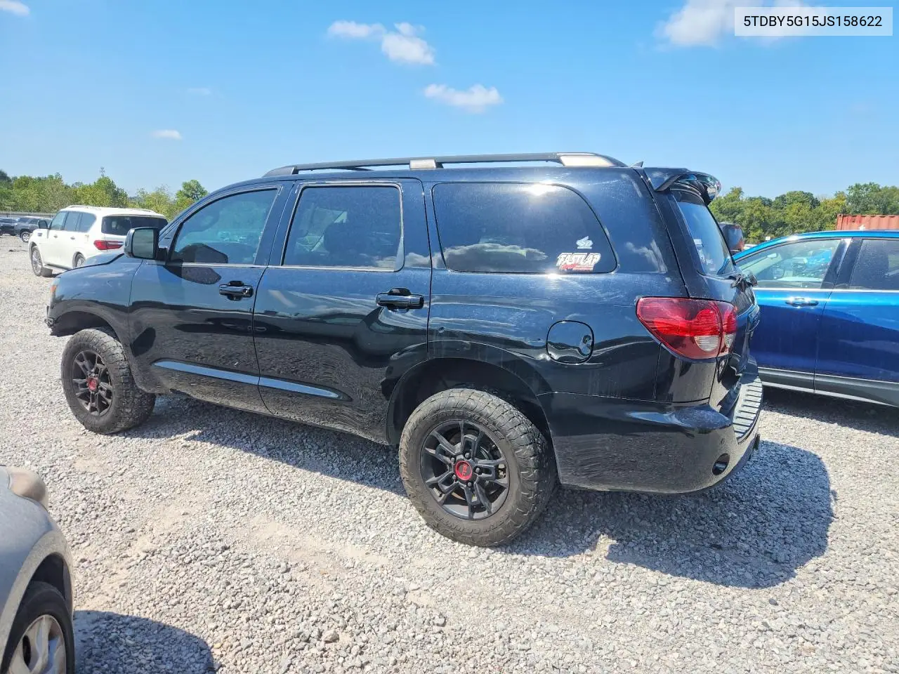 2018 TOYOTA SEQUOIA VIN 5TDBY5G15JS158622 — фото 2