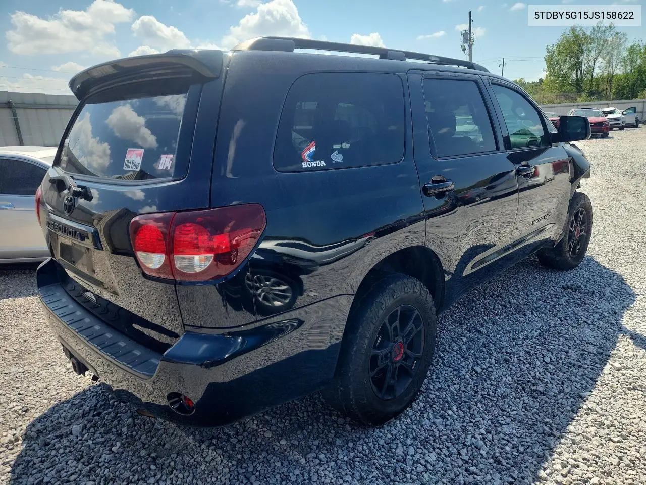 2018 TOYOTA SEQUOIA VIN 5TDBY5G15JS158622 — фото 3