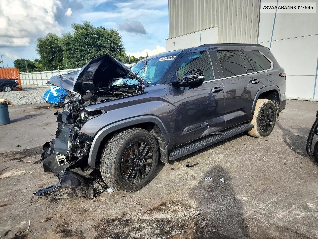 TOYOTA SEQUOIA 2024, VIN 7SVAAABA4RX027645