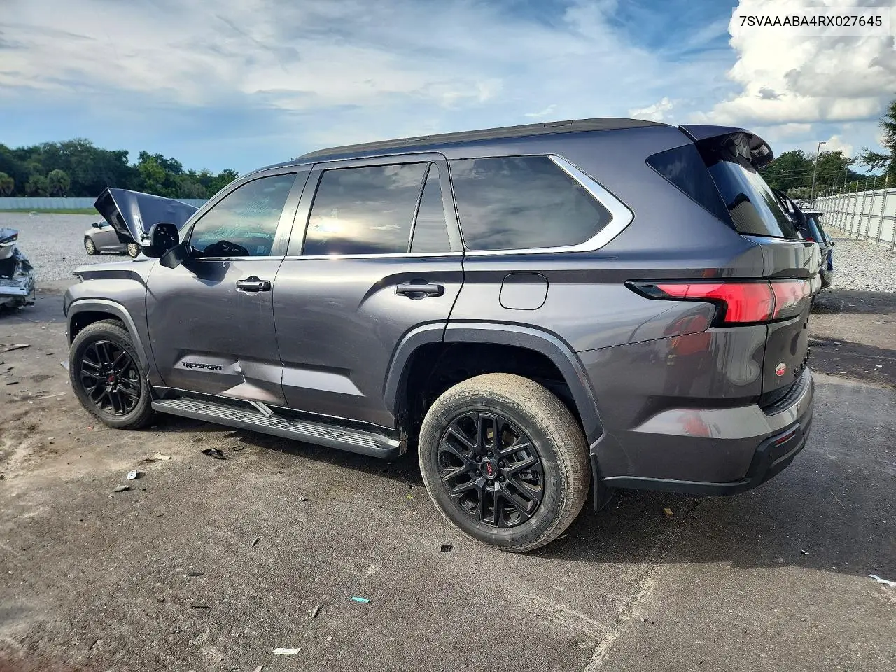 2024 TOYOTA SEQUOIA VIN 7SVAAABA4RX027645 — фото 2