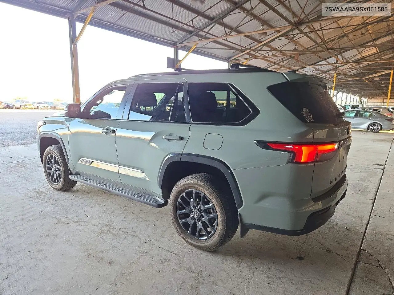 2025 TOYOTA SEQUOIA VIN 7SVAAABA9SX061585 — фото 2