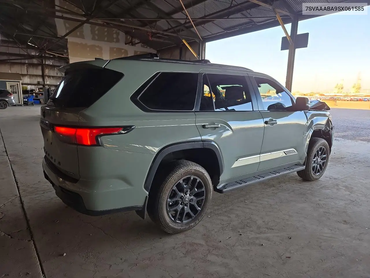 2025 TOYOTA SEQUOIA VIN 7SVAAABA9SX061585 — фото 3