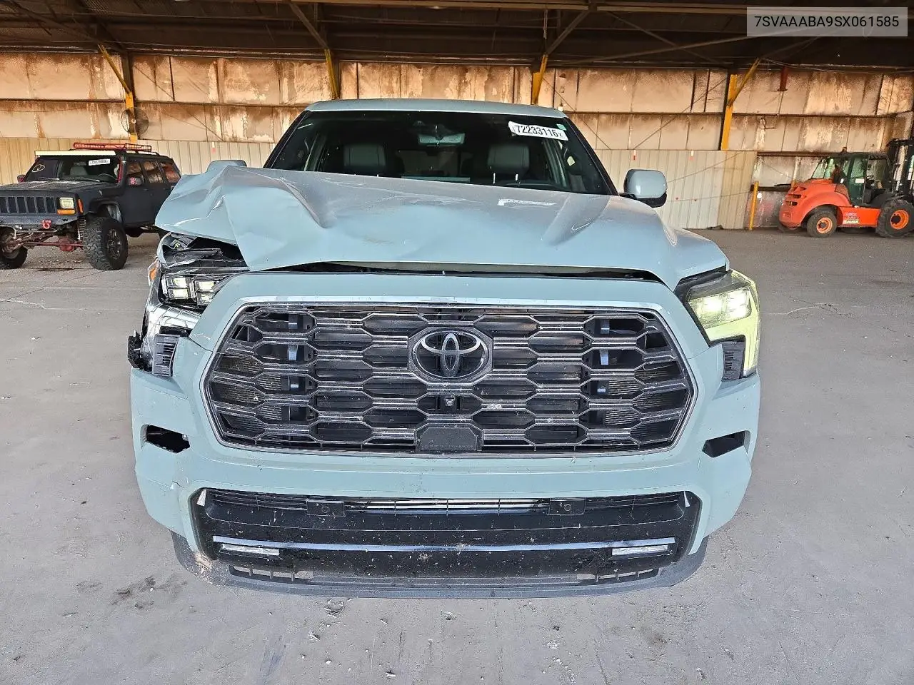 2025 TOYOTA SEQUOIA VIN 7SVAAABA9SX061585 — фото 5
