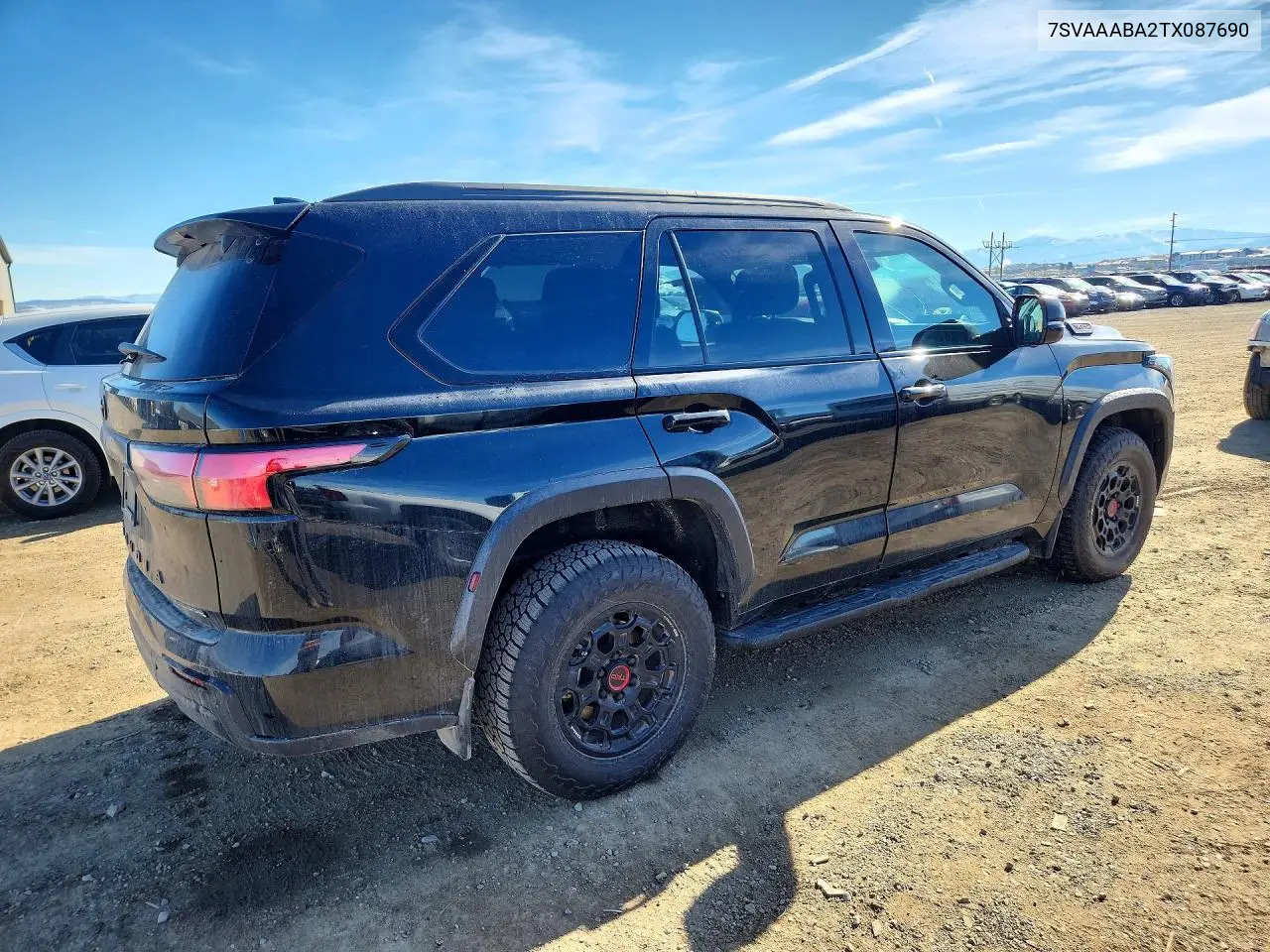 2026 TOYOTA SEQUOIA VIN 7SVAAABA2TX087690 — фото 3