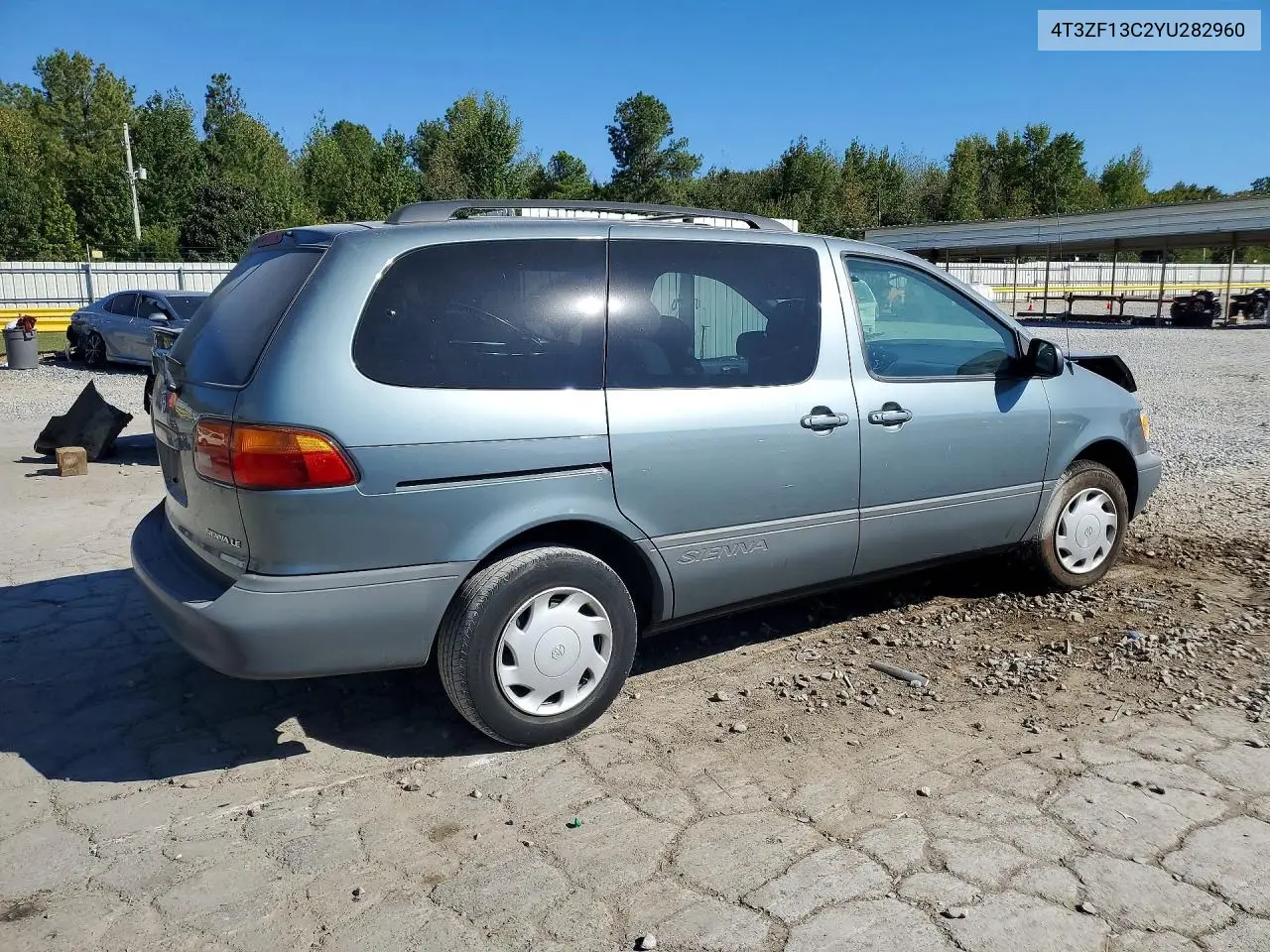 2000 TOYOTA SIENNA VIN 4T3ZF13C2YU282960 — фото 3