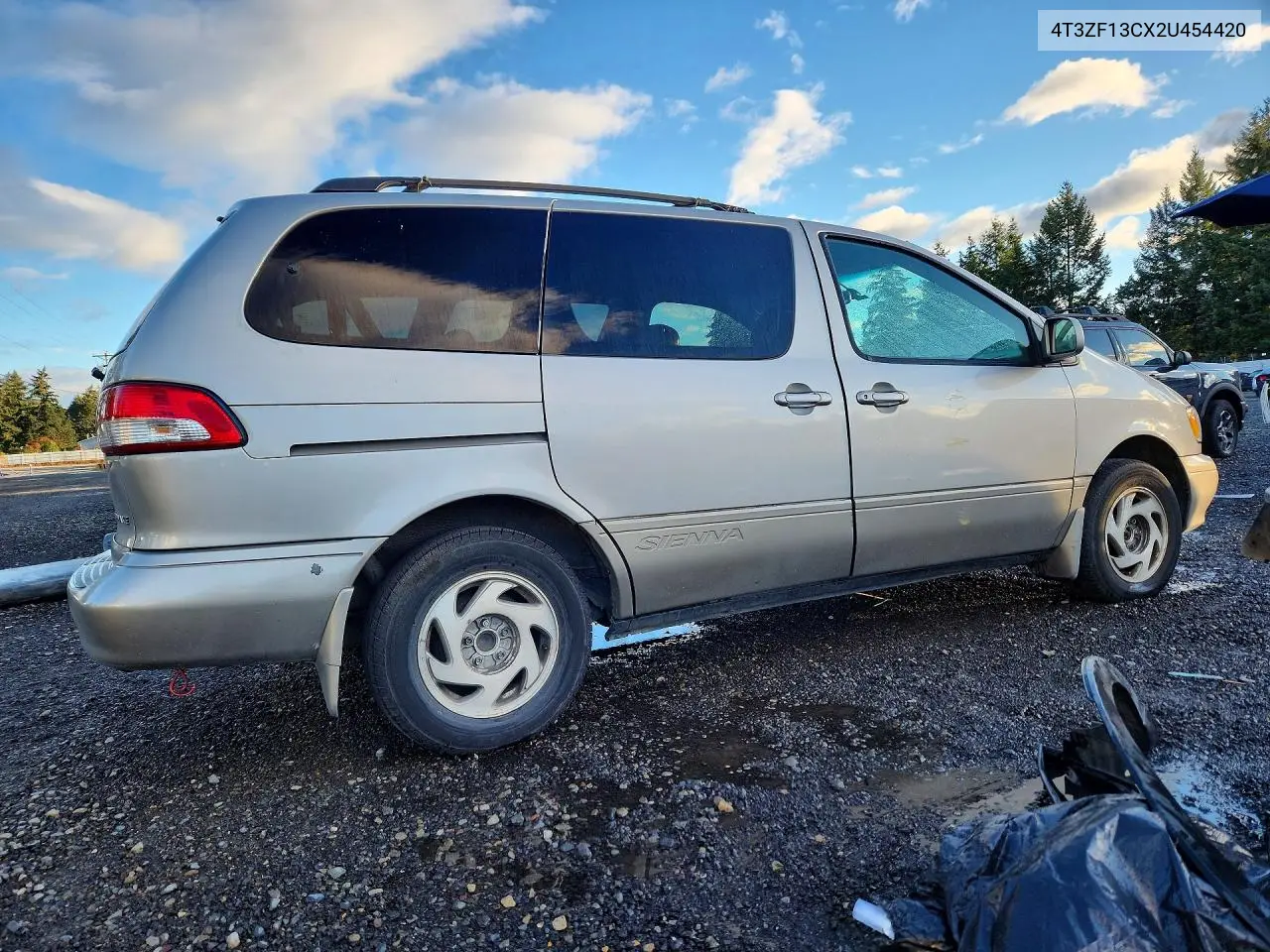 2002 TOYOTA SIENNA VIN 4T3ZF13CX2U454420 — фото 3
