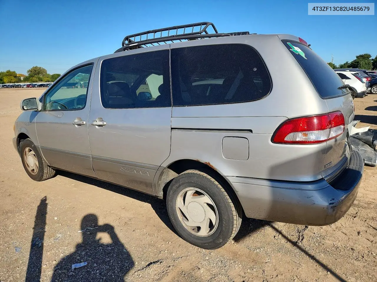 2002 TOYOTA SIENNA VIN 4T3ZF13C82U485679 — фото 2