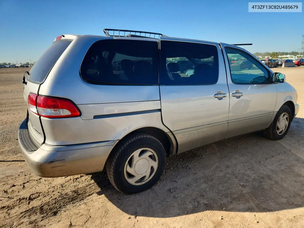 2002 TOYOTA SIENNA VIN 4T3ZF13C82U485679 — фото 3