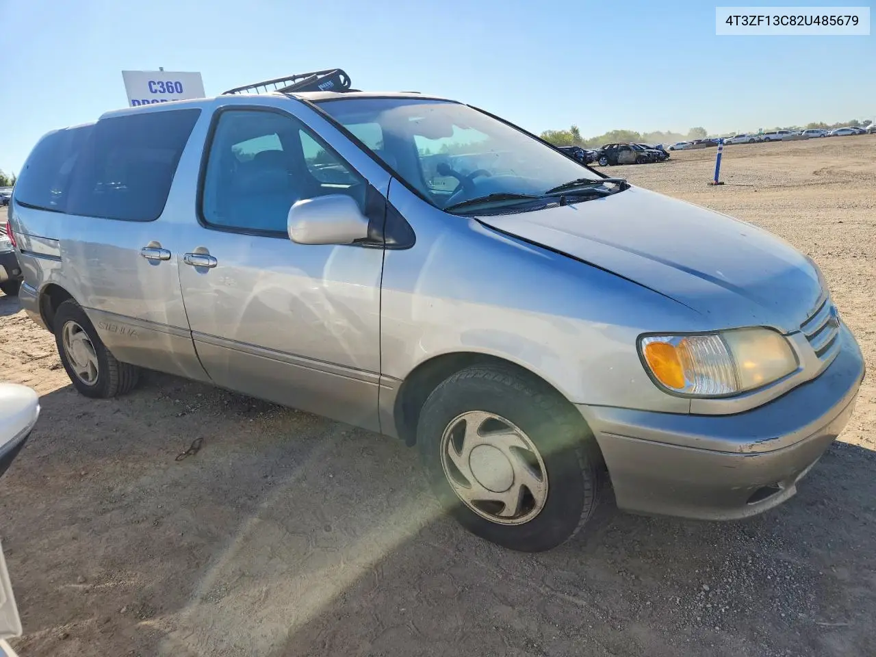2002 TOYOTA SIENNA VIN 4T3ZF13C82U485679 — фото 4
