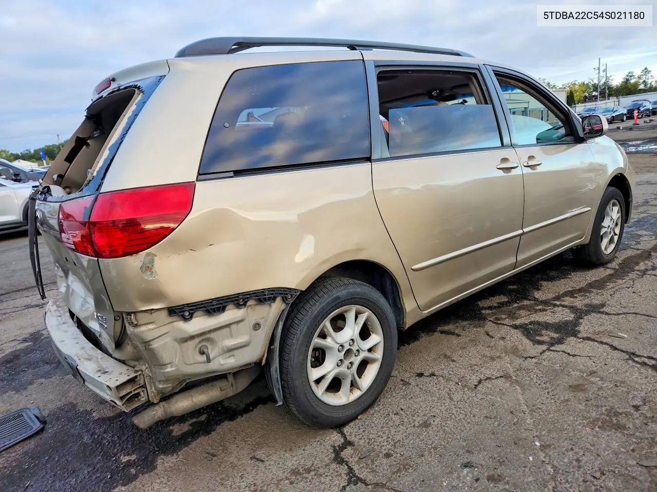 2004 TOYOTA SIENNA VIN 5TDBA22C54S021180 — фото 3