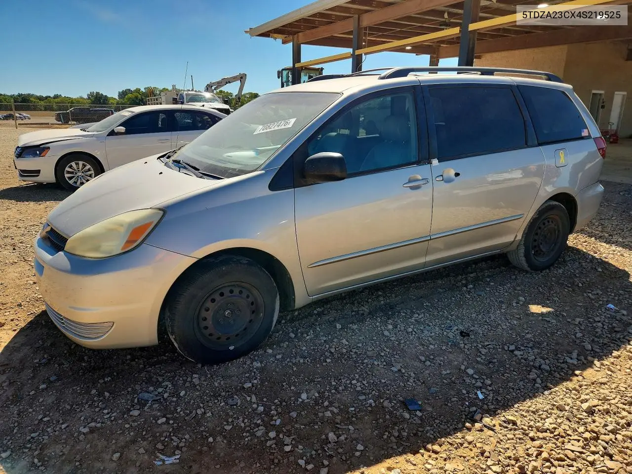 TOYOTA SIENNA 2004, VIN 5TDZA23CX4S219525