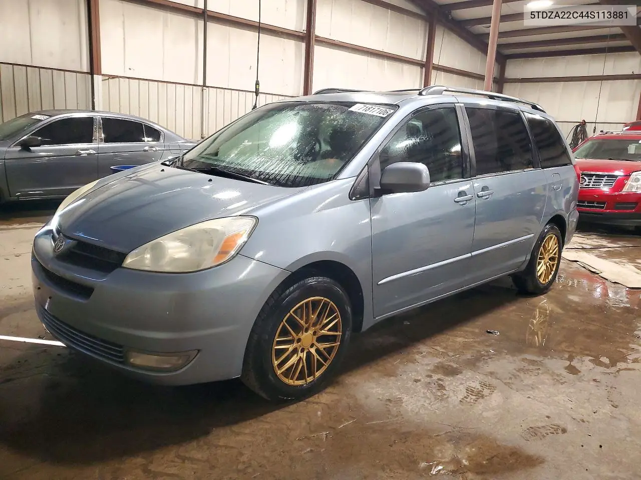 TOYOTA SIENNA 2004, VIN 5TDZA22C44S113881