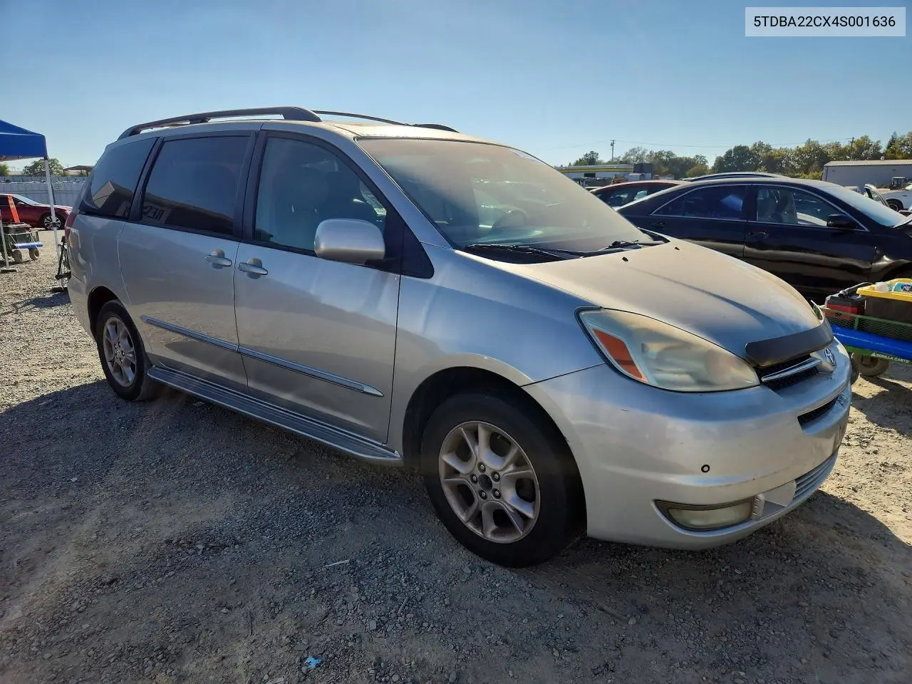 2004 TOYOTA SIENNA VIN 5TDBA22CX4S001636 — фото 4