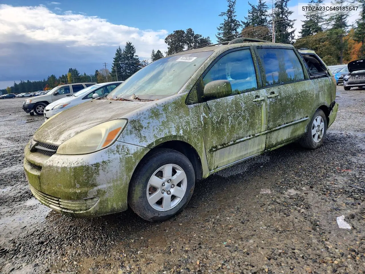 TOYOTA SIENNA 2004, VIN 5TDZA23C64S185647