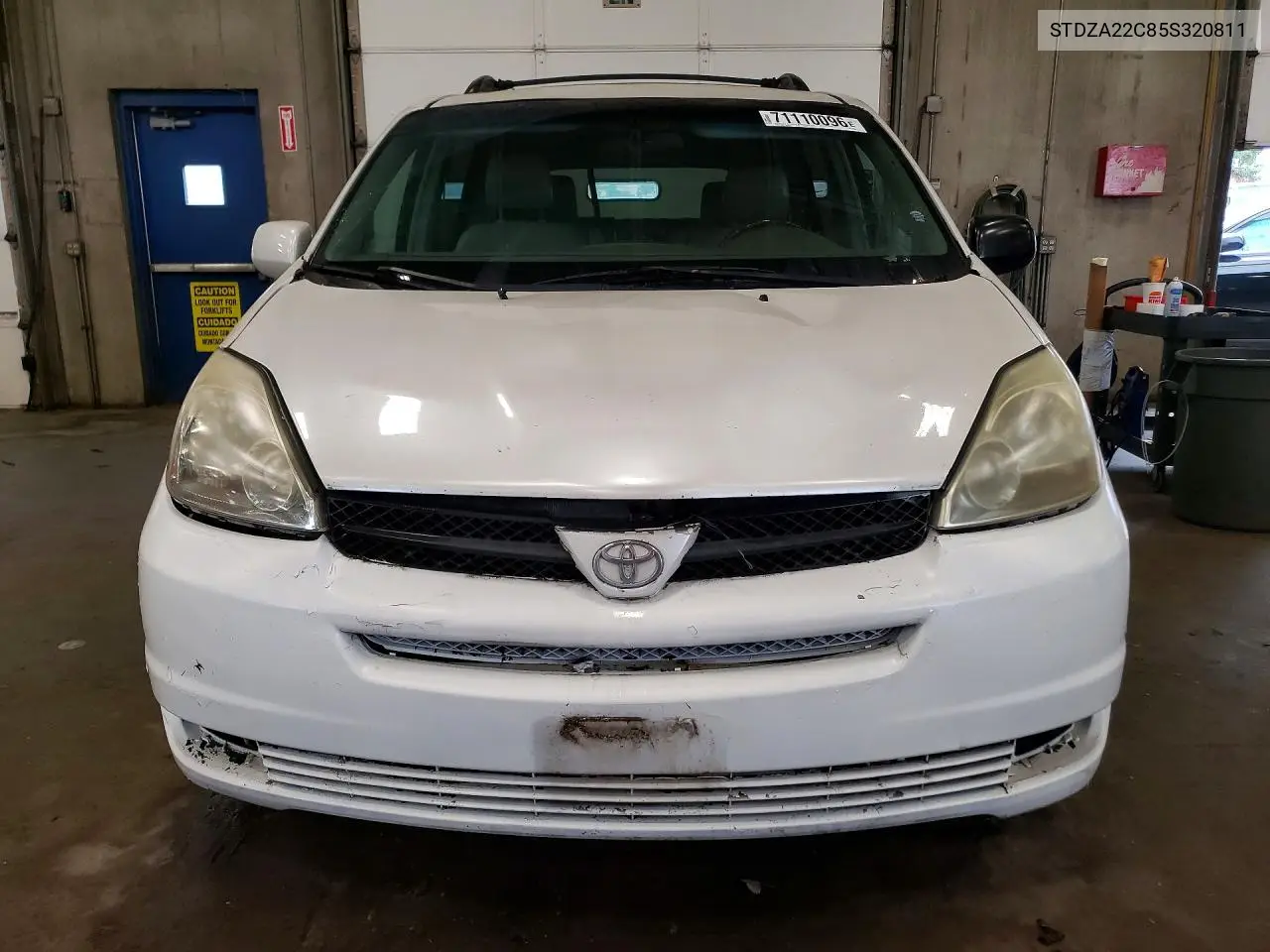 2005 TOYOTA SIENNA VIN STDZA22C85S320811 — фото 5