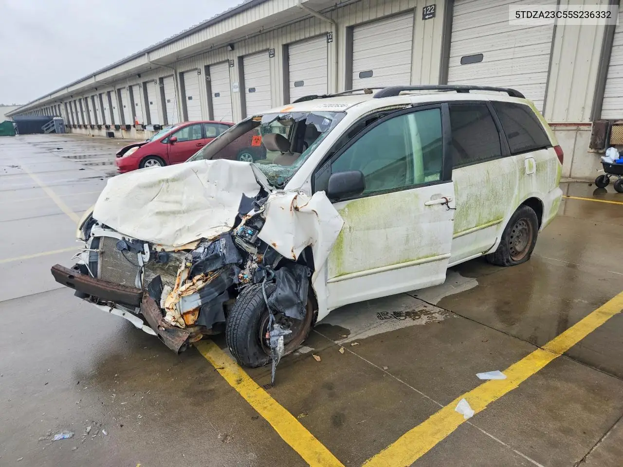 TOYOTA SIENNA 2005, VIN 5TDZA23C55S236332