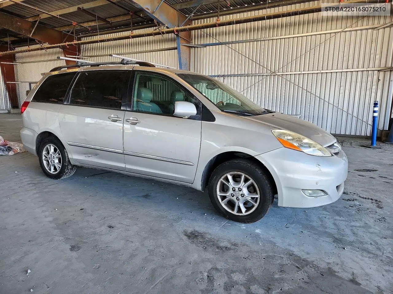 2006 TOYOTA SIENNA VIN 5TDBA22C16S075210 — фото 4