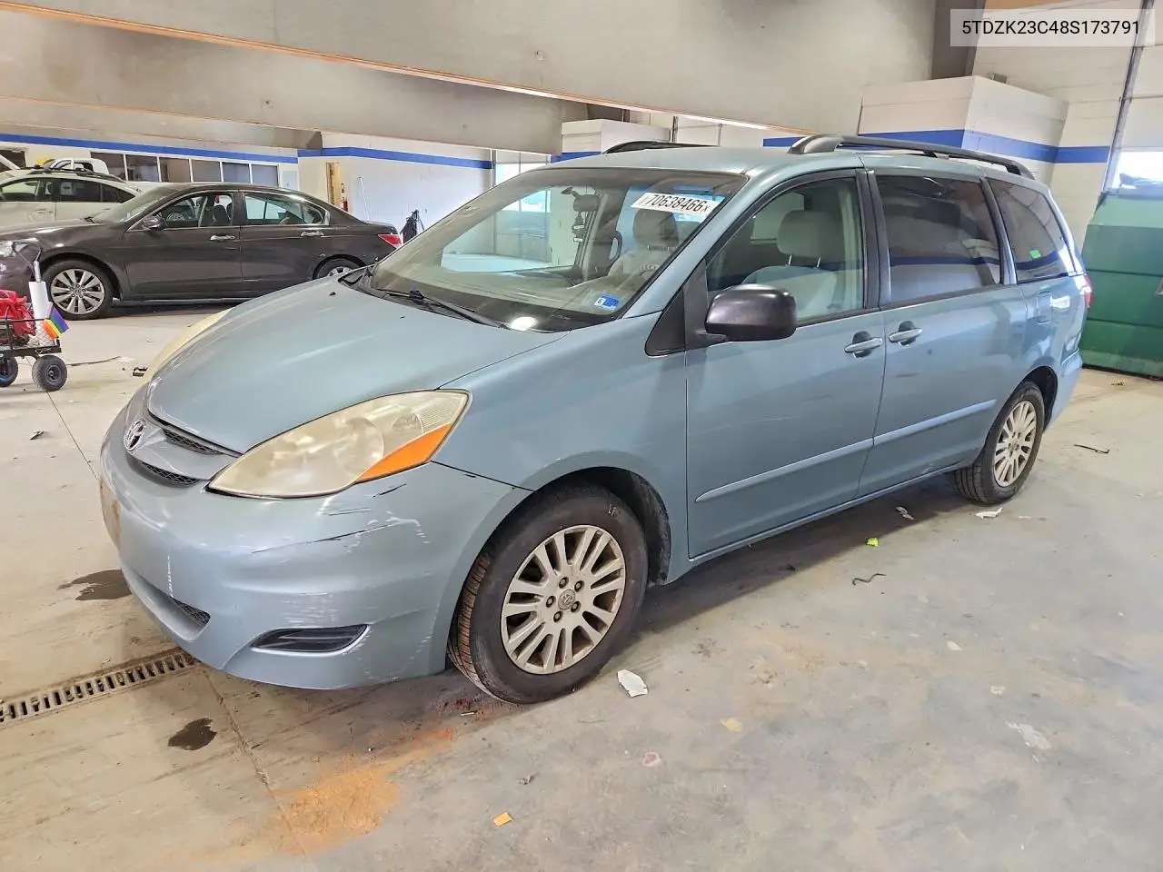 TOYOTA SIENNA 2008, VIN 5TDZK23C48S173791