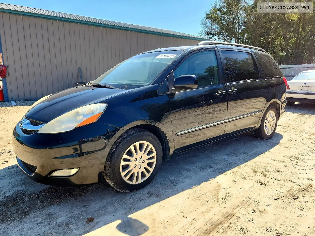 TOYOTA SIENNA 2010, VIN 5TDYK4CC2AS341991