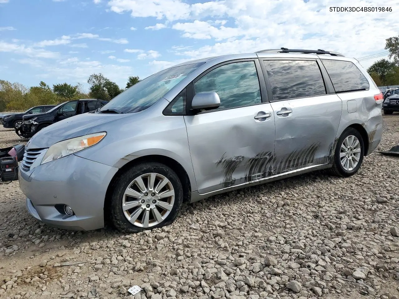 TOYOTA SIENNA 2011, VIN 5TDDK3DC4BS019846